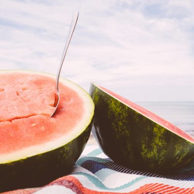 Watermelon, Seedless, Organic, 2 count (small approx 4lb  each)