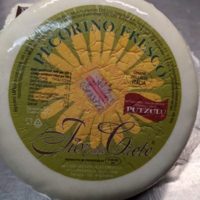 Cheese, Pecorino di Pienza, Fresh 1lb  (2 lb min)